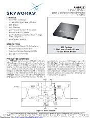 AWB7223RM52P9 datasheet pdf Skyworks Solutions