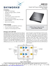 AWB7225P9 datasheet pdf Skyworks Solutions