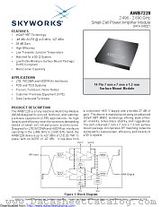 AWB7228P8 datasheet pdf Skyworks Solutions