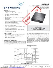 AWT6283RM49P8 datasheet pdf Skyworks Solutions