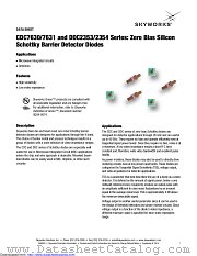 DDC2354 datasheet pdf Skyworks Solutions
