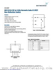 ISO13316 datasheet pdf Skyworks Solutions