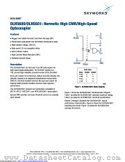 OLH5600 datasheet pdf Skyworks Solutions
