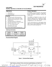 SE2436L-R datasheet pdf Skyworks Solutions