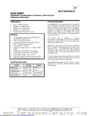 SE2593A20-R datasheet pdf Skyworks Solutions