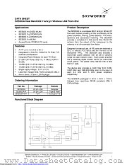 SE5503A-R datasheet pdf Skyworks Solutions