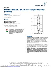 SKY12348-350LF datasheet pdf Skyworks Solutions