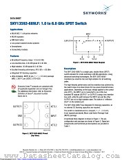 SKY13592-689LF datasheet pdf Skyworks Solutions