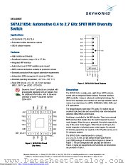 SKYA21054 datasheet pdf Skyworks Solutions