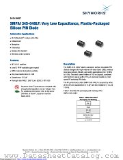 SMPA1345-040LF datasheet pdf Skyworks Solutions