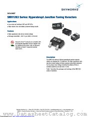 SMV1263-079LF datasheet pdf Skyworks Solutions