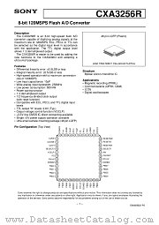 CXA3256R datasheet pdf SONY