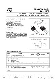 BU941ZP datasheet pdf ST Microelectronics