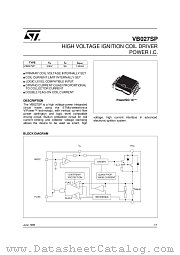 VB027SP datasheet pdf ST Microelectronics