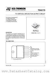 TDA2170 datasheet pdf ST Microelectronics