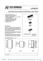 L2724 datasheet pdf ST Microelectronics