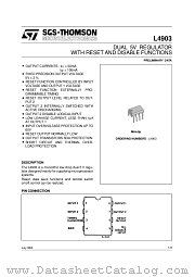 L4903 datasheet pdf ST Microelectronics