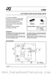 L4962EH/A datasheet pdf ST Microelectronics