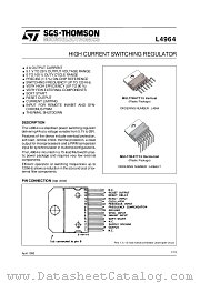 L4964 datasheet pdf ST Microelectronics