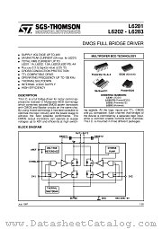L6201PS datasheet pdf ST Microelectronics