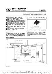 L9822N datasheet pdf ST Microelectronics
