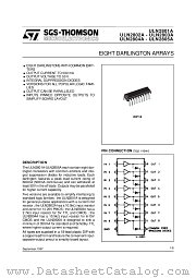 ULN2805A datasheet pdf ST Microelectronics