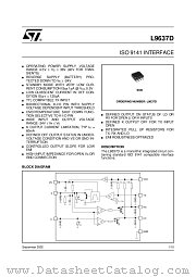 L9637D datasheet pdf ST Microelectronics