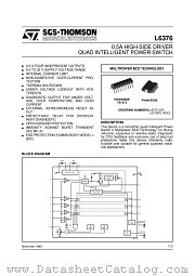 L6376PD datasheet pdf ST Microelectronics