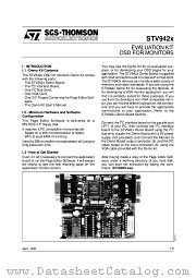 STV942X datasheet pdf ST Microelectronics