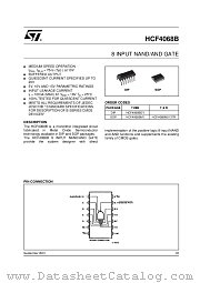 HCF4068BM1 datasheet pdf ST Microelectronics