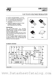 LM317P datasheet pdf ST Microelectronics