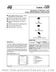 TL082CDT datasheet pdf ST Microelectronics