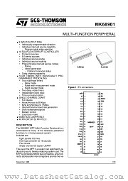 MK68901 datasheet pdf ST Microelectronics