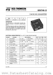 GS5T48-12 datasheet pdf ST Microelectronics
