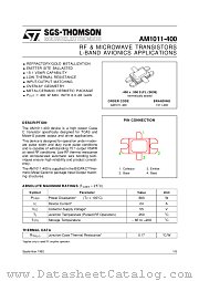AM1011-400 datasheet pdf ST Microelectronics