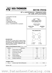 TH416 datasheet pdf ST Microelectronics