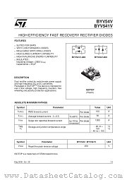 BYV541V-200 datasheet pdf ST Microelectronics