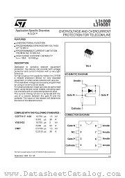 L3100B1 datasheet pdf ST Microelectronics