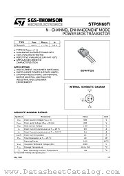 STP6N60FI datasheet pdf ST Microelectronics