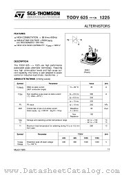 TODV1225 datasheet pdf ST Microelectronics