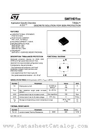 SMTHDT120 datasheet pdf ST Microelectronics