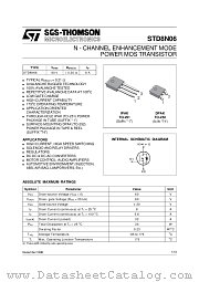 STD8N06 datasheet pdf ST Microelectronics