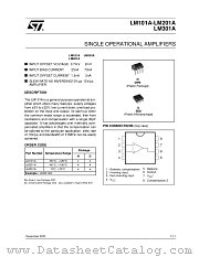 LM101AD datasheet pdf ST Microelectronics