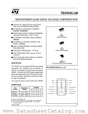 TS3704CD datasheet pdf ST Microelectronics