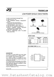 TS555CN datasheet pdf ST Microelectronics