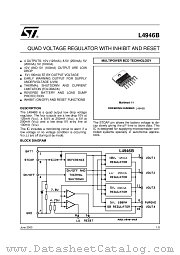 L4946B datasheet pdf ST Microelectronics