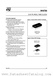 M48T86 datasheet pdf ST Microelectronics