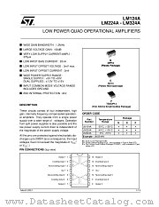 LM124APT datasheet pdf ST Microelectronics