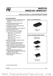 M48Z512A datasheet pdf ST Microelectronics