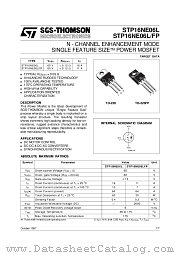 STP16NE06L/FP datasheet pdf ST Microelectronics